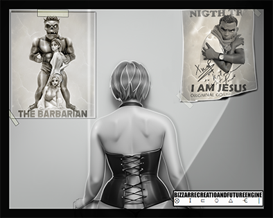 BC-002 � BDSM art, Harry Jay Foster Bizzarre Creation.